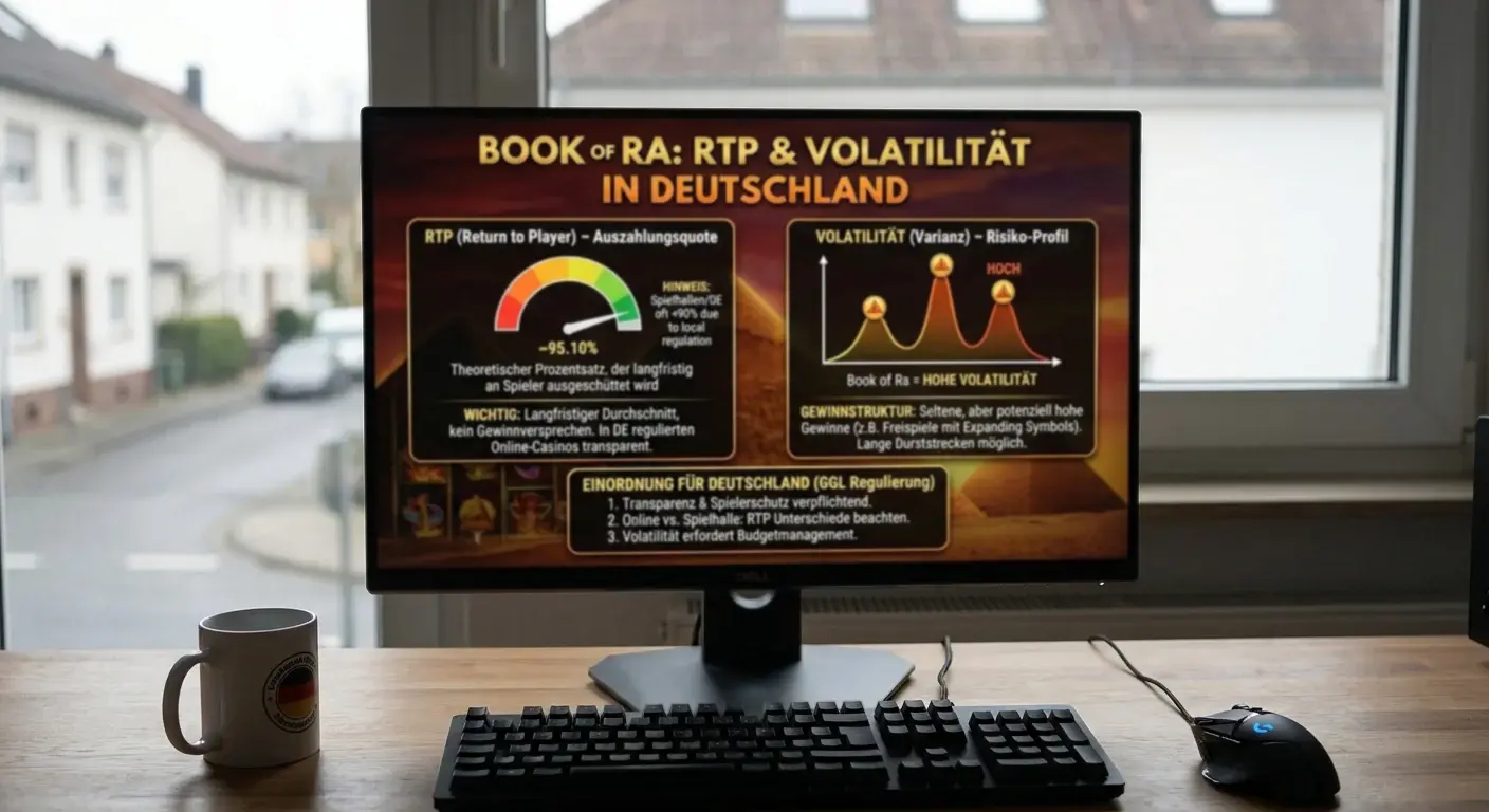 RTP und Volatilität bei Book of Ra – Einordnung für das Spiel in Deutschland