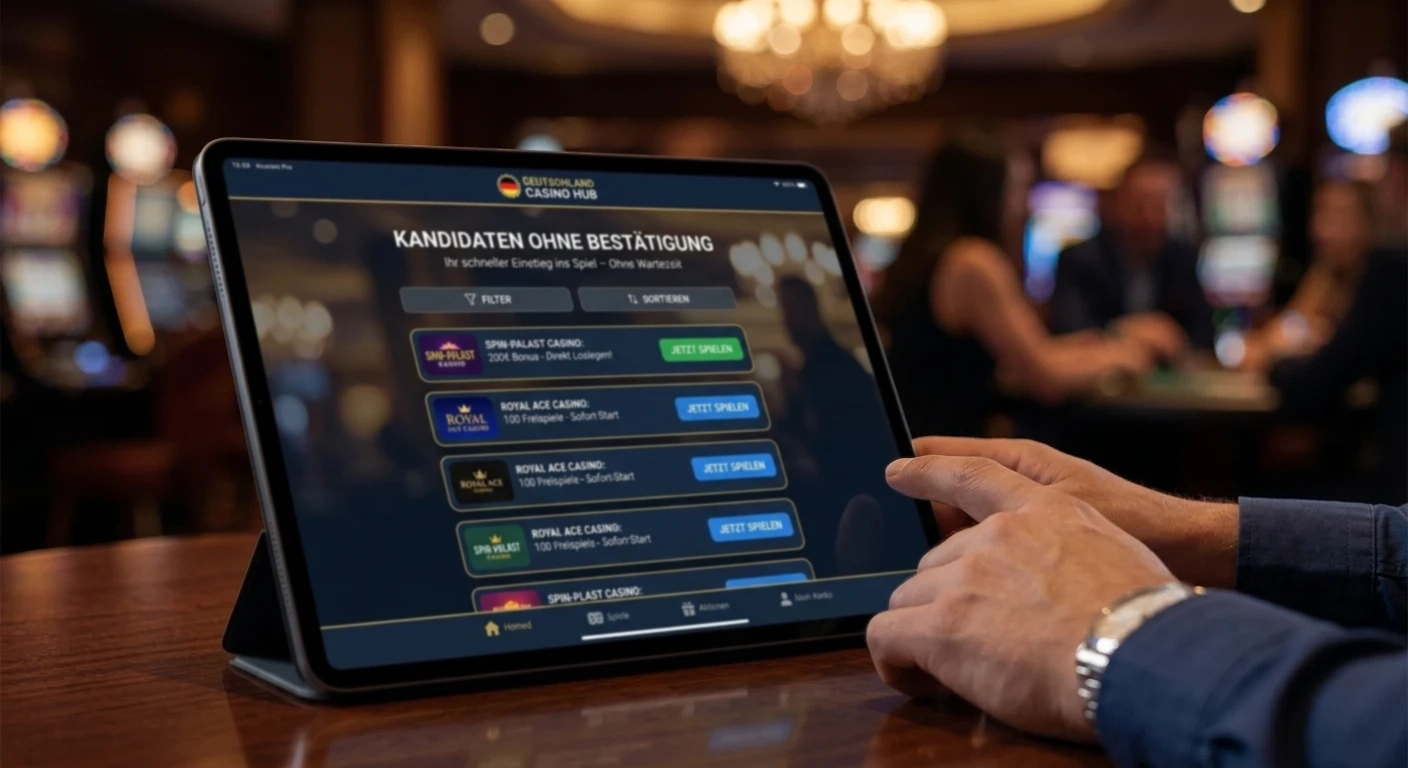 Casino Kandidaten Ohne Bestaetigung