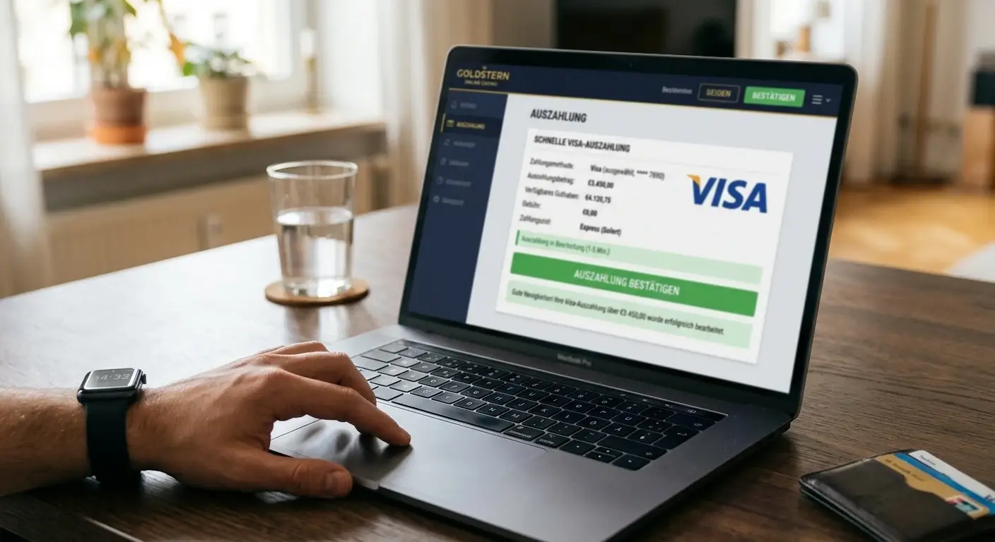 Schnelle Visa-Auszahlung im deutschen Online-Casino