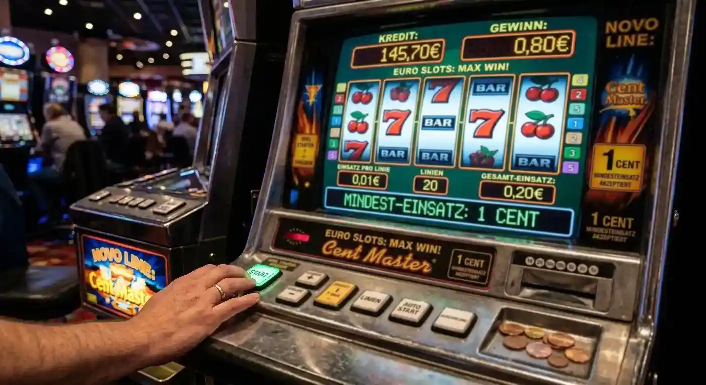 Cent-Spielautomaten Mindesteinsatz Praxis