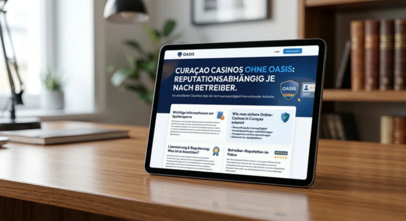 Curacao Casinos ohne OASIS sind reputationsabhaengig je nach Betreiber
