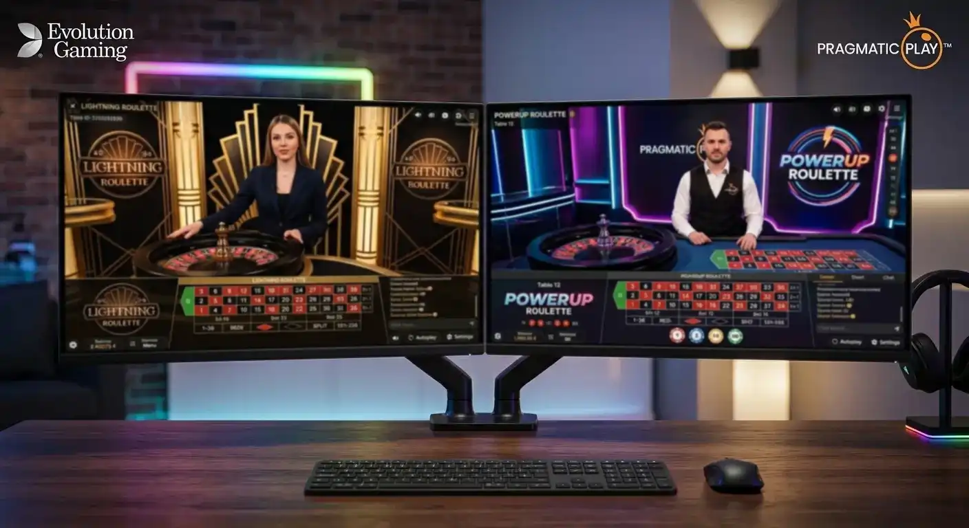 Vergleich zwischen Evolution Gaming und Pragmatic Play Live-Casino-Studios