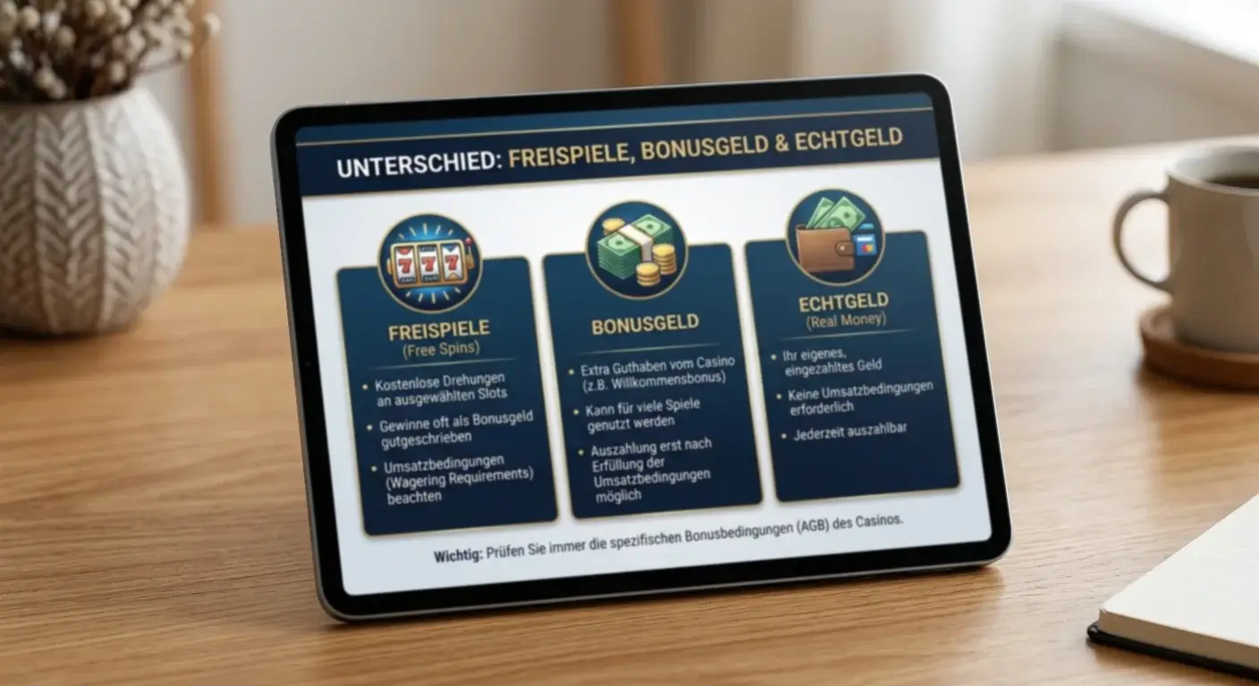 Freispiele Bonusgeld Echtgeld Unterschied