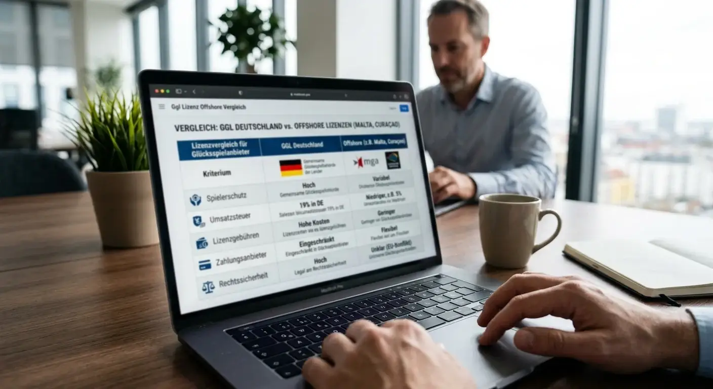 Ggl Lizenz Offshore Vergleich