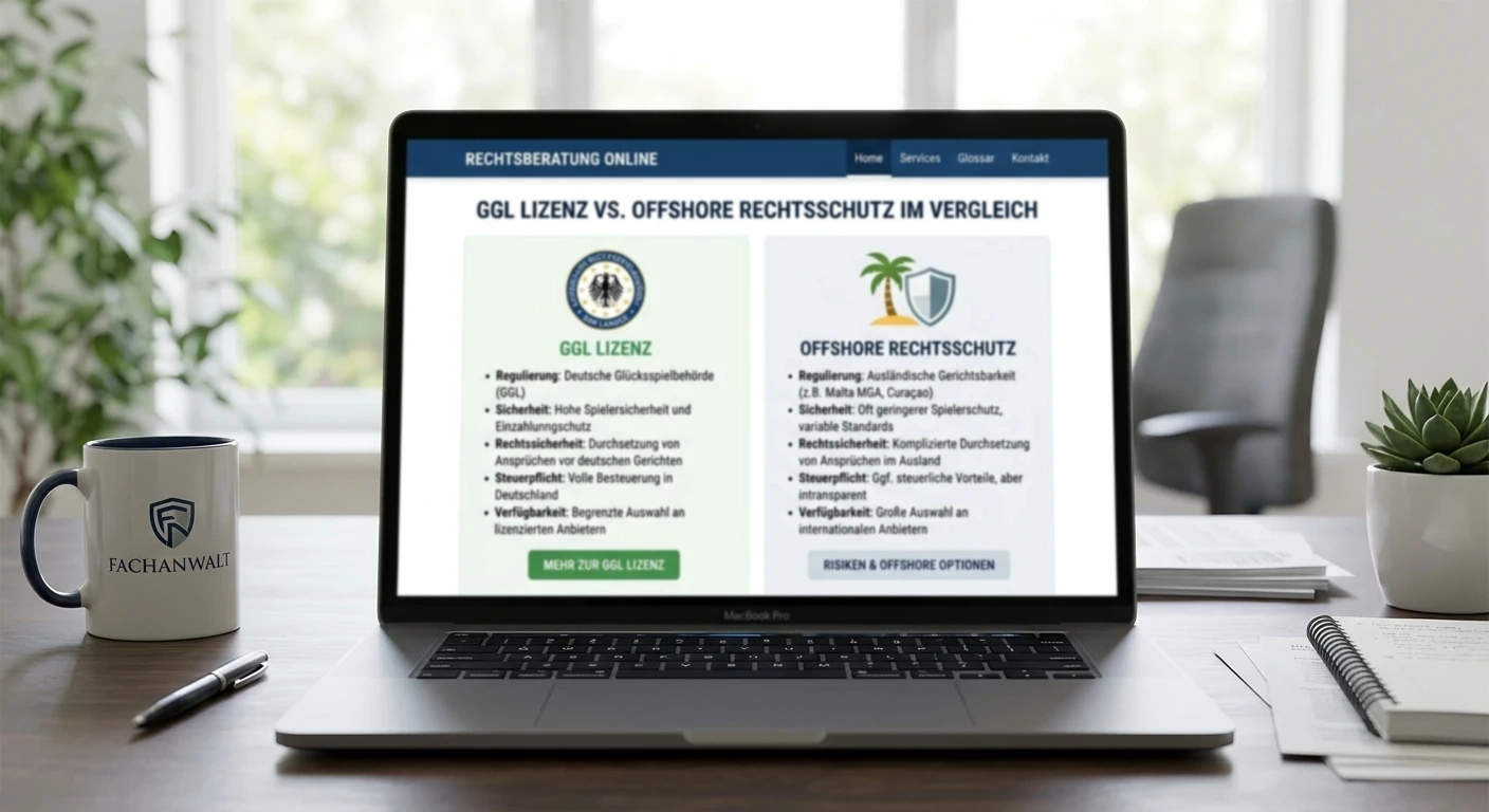 Ggl Lizenz vs Offshore Rechtsschutz