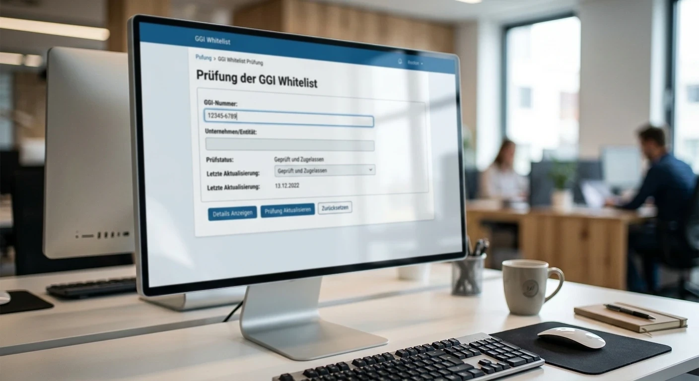 Ggl Whitelist Pruefung