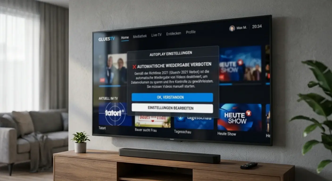 Gluestv 2021 Autoplay Verbot