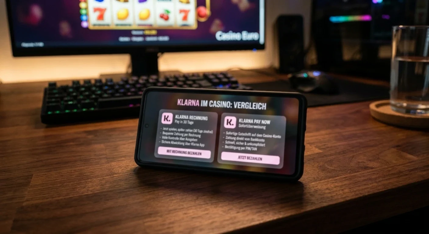 Klarna Rechnung und Klarna Pay Now im Vergleich für das Casino