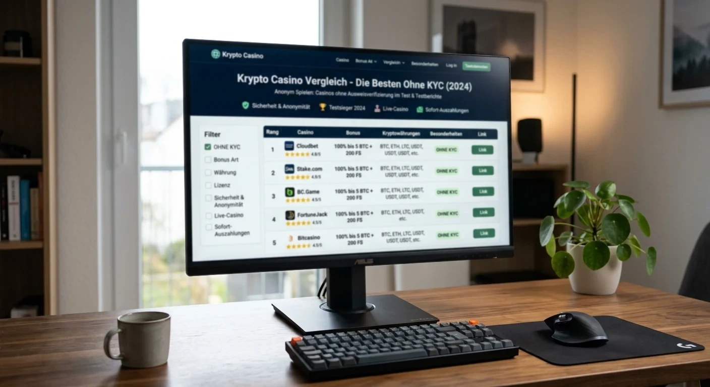 Krypto Casino Vergleich Kyc