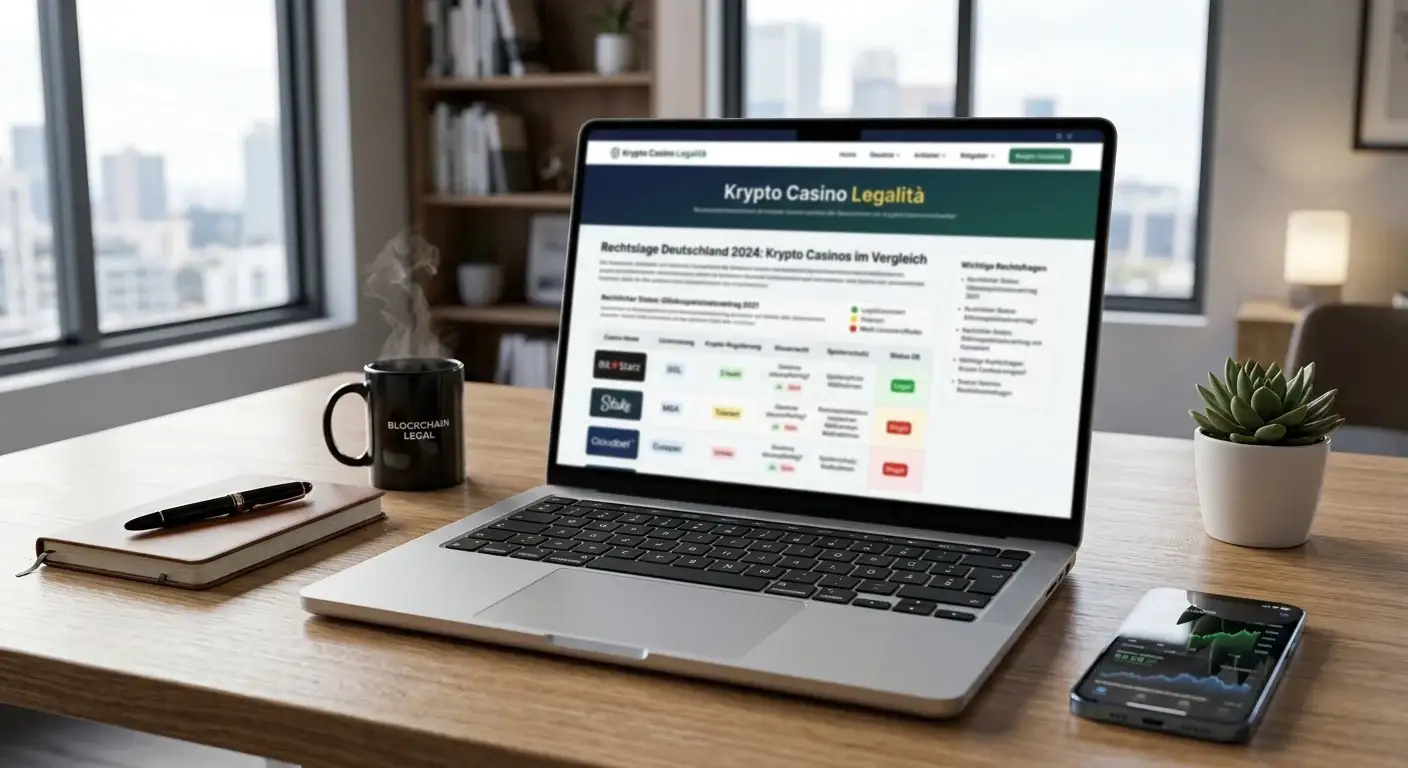 Krypto Casino Vergleich Rechtslage