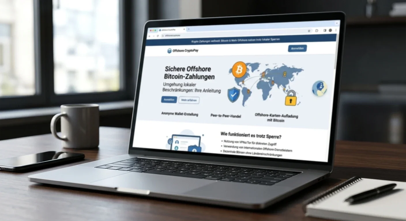 Krypto Zahlung Bitcoin Offshore Trotz Sperre