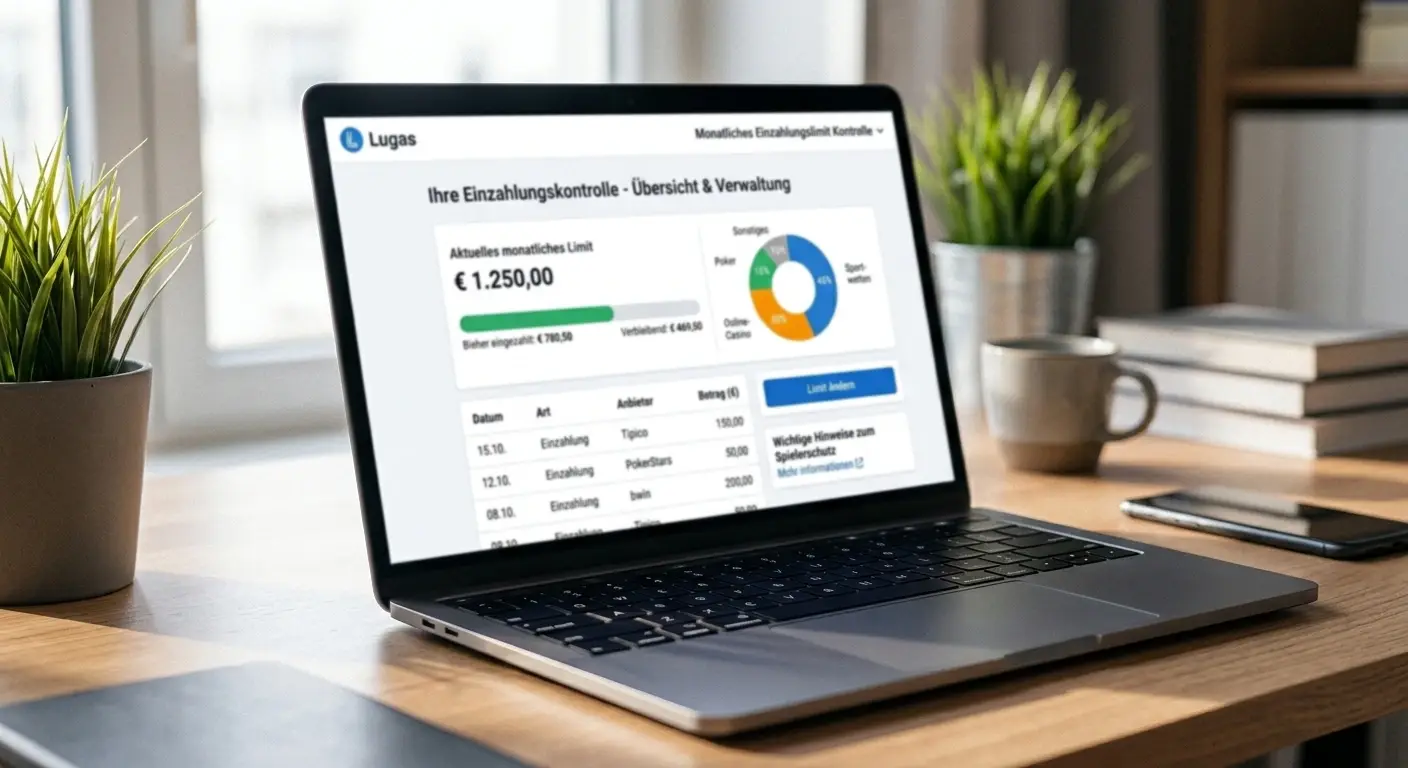 Lugas Monatslimit Einzahlung Kontrolle