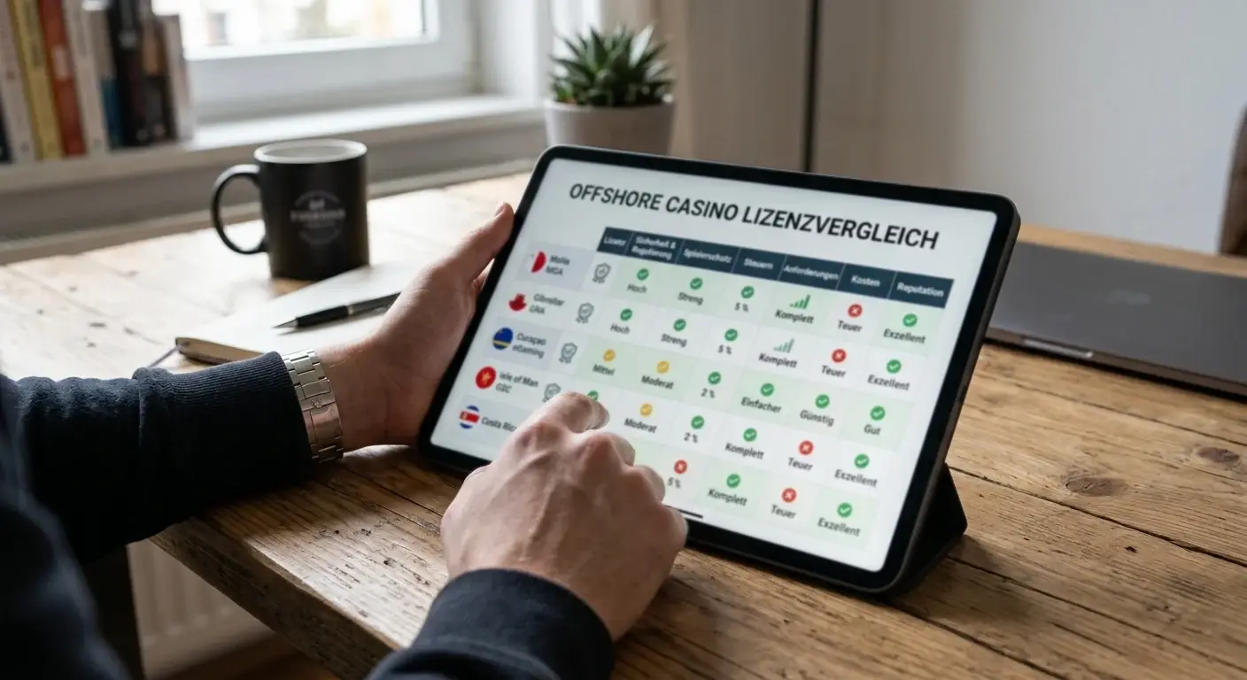 Offshore Casino Lizenzvergleich