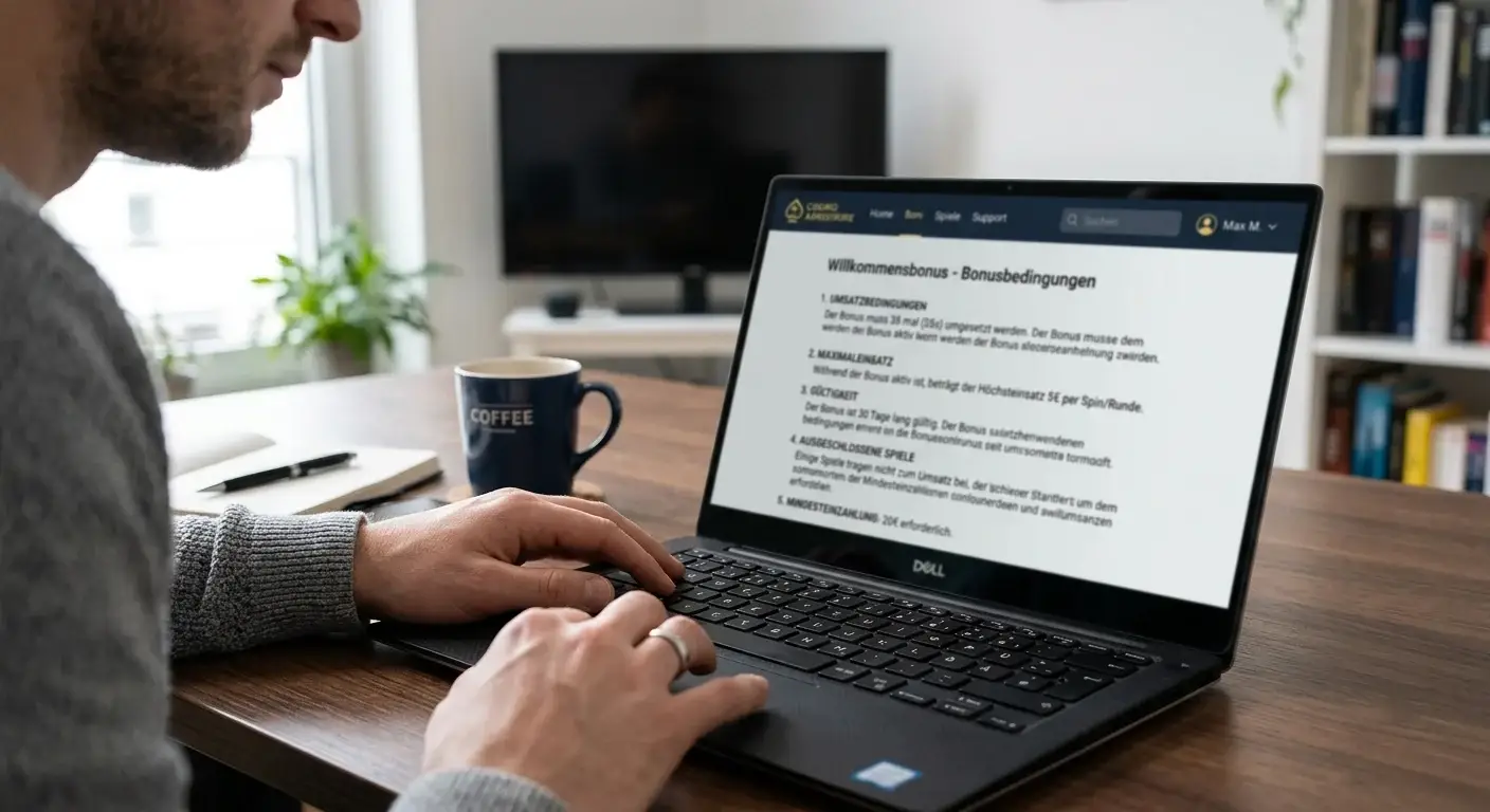 Online Casino Bonusbedingungen