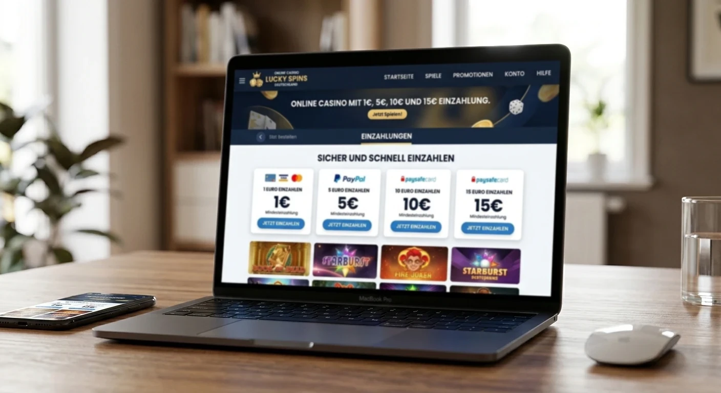 Online Casino Mit 1 5 10 Und 15 Euro Einzahlung
