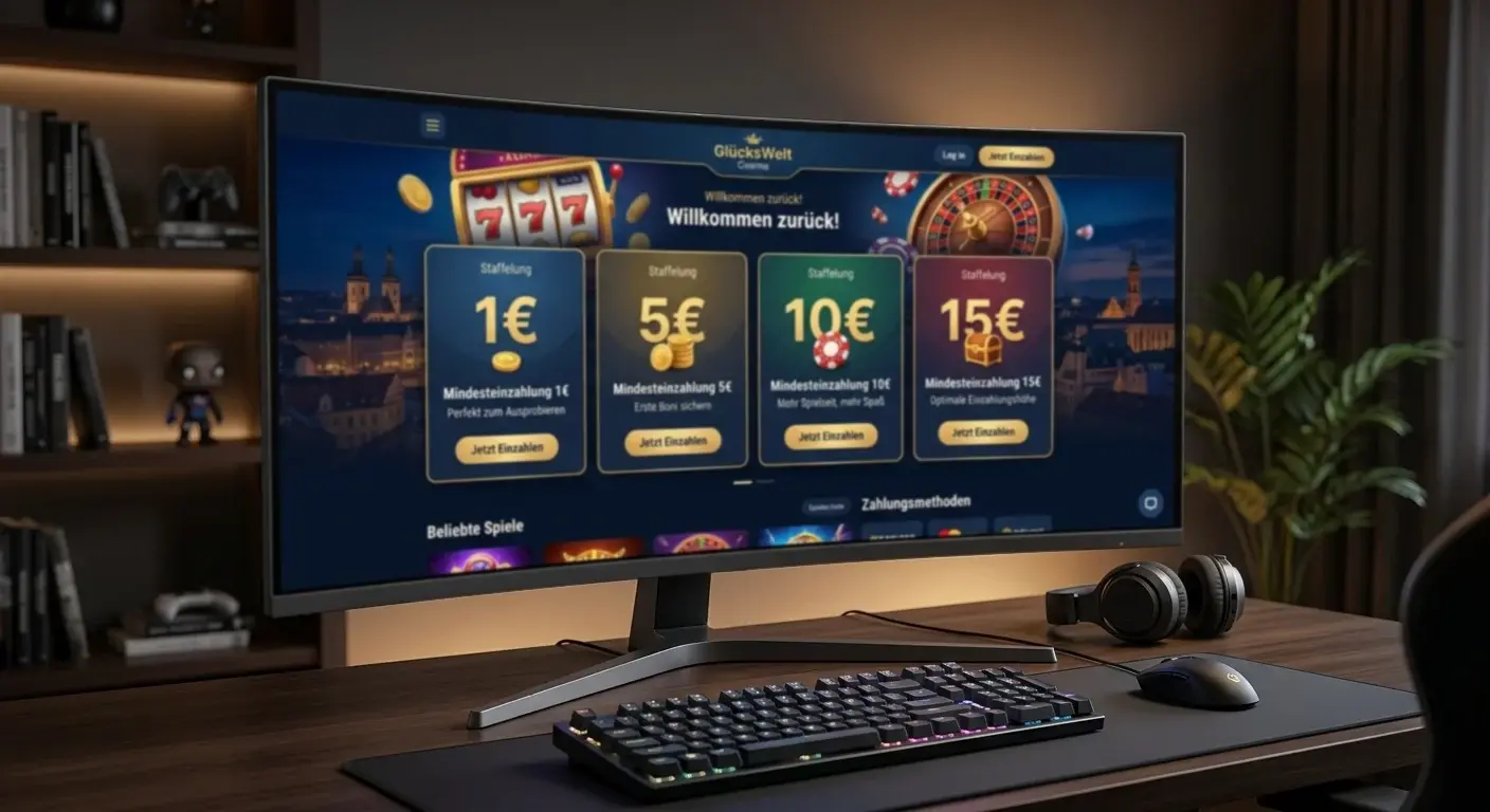 Online Casino Mit 1 5 10 Und 15 Mindesteinzahlung Staffelung