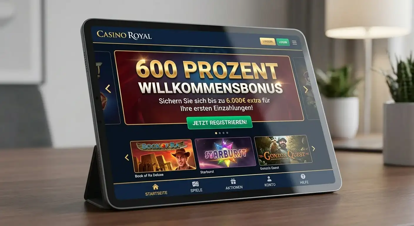 Online Casino Mit 600 Prozent Bonus
