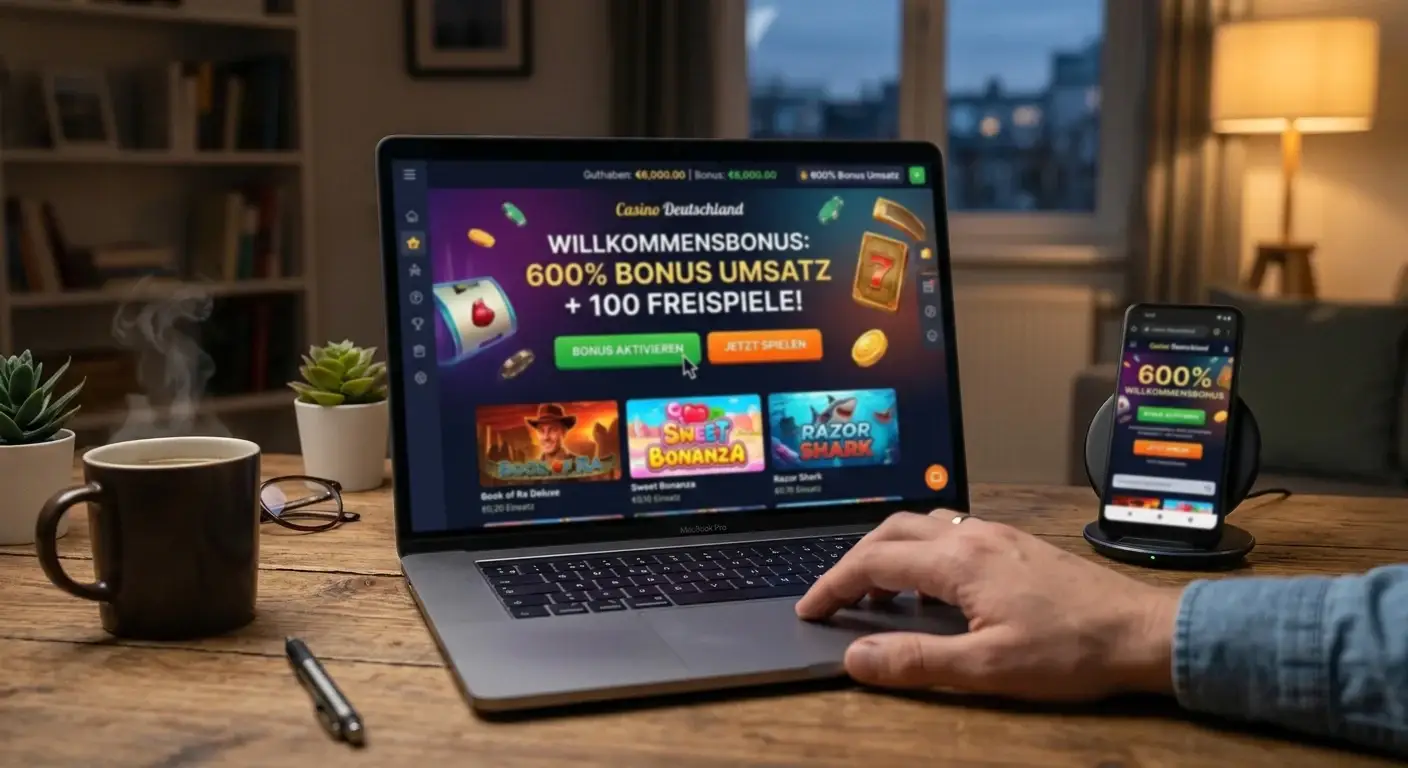 Online Casino Mit 600 Prozent Bonus Umsatz