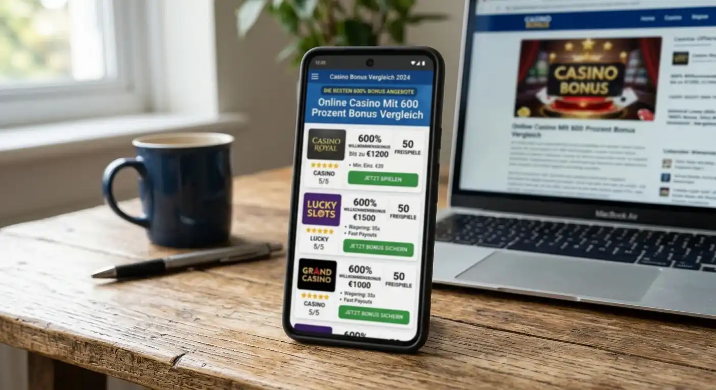 Online Casino Mit 600 Prozent Bonus Vergleich