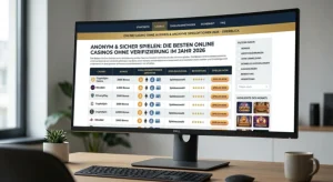 Online Casino ohne Ausweis 2026 — So spielen Sie ohne Identitätsprüfung