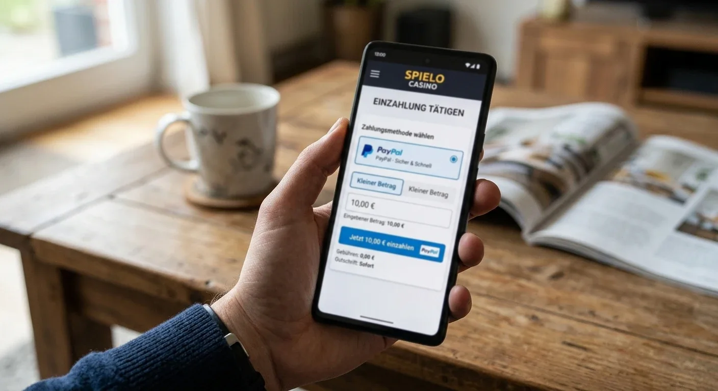 Paypal Casino Einzahlung Kleiner Betrag