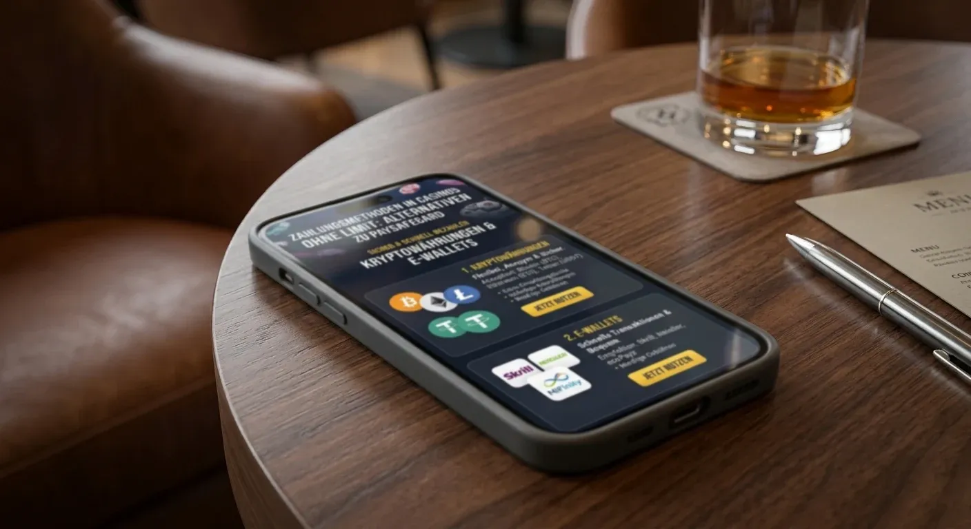 Alternativen zu Paysafecard in Casinos ohne Limit wie Krypto und E Wallets