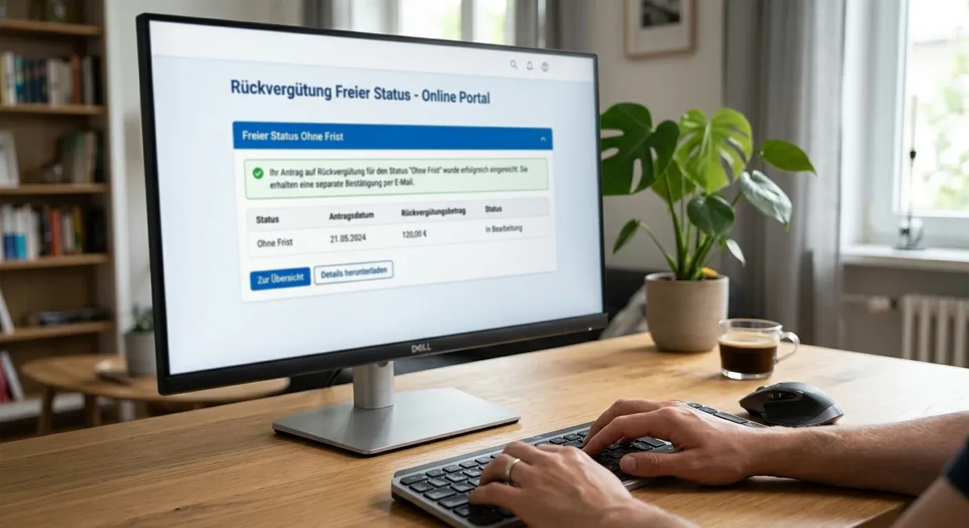 Rueckverguetung Freier Status Ohne Frist