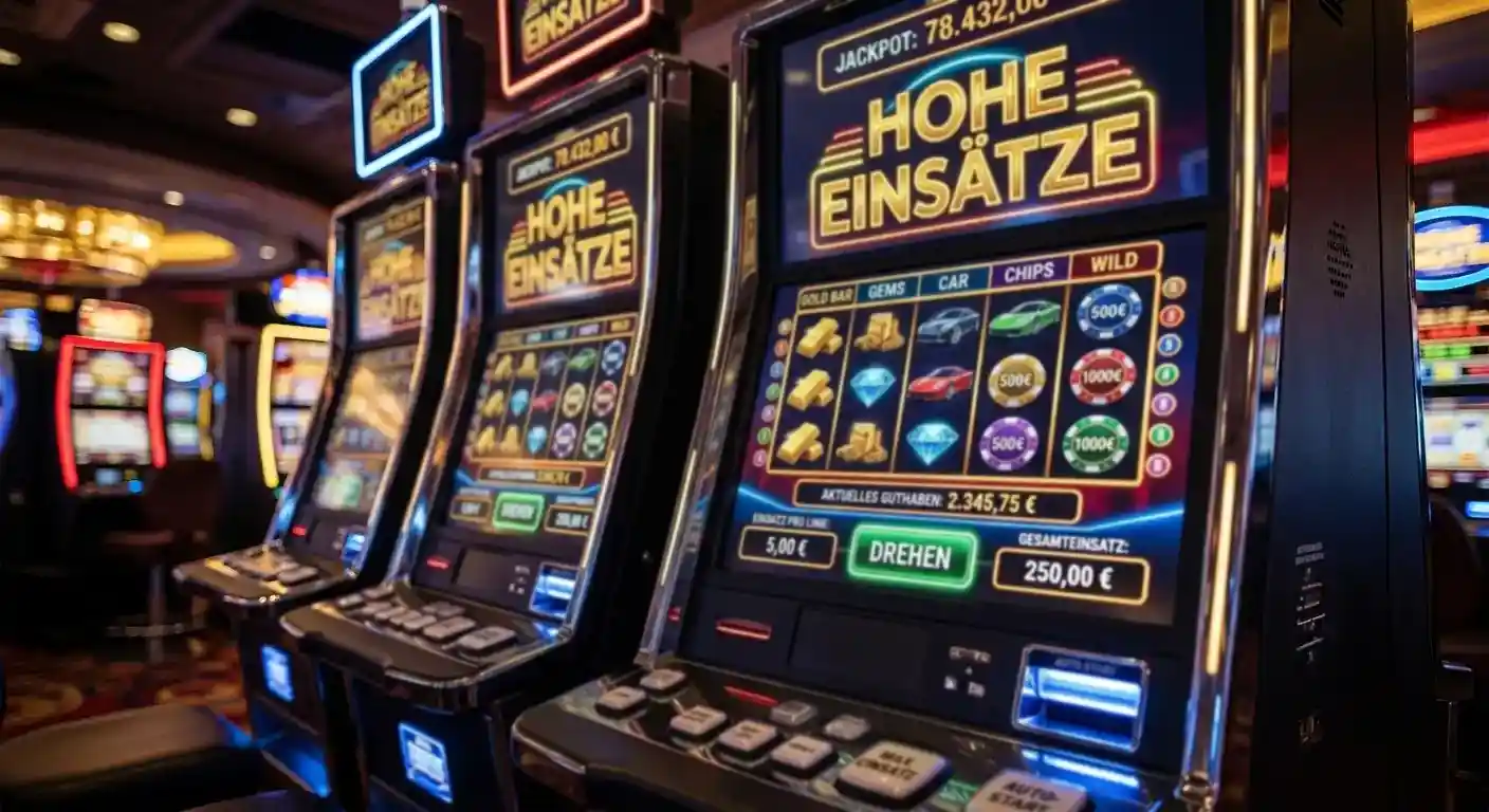 Spielautomaten Hohe Einsaetze