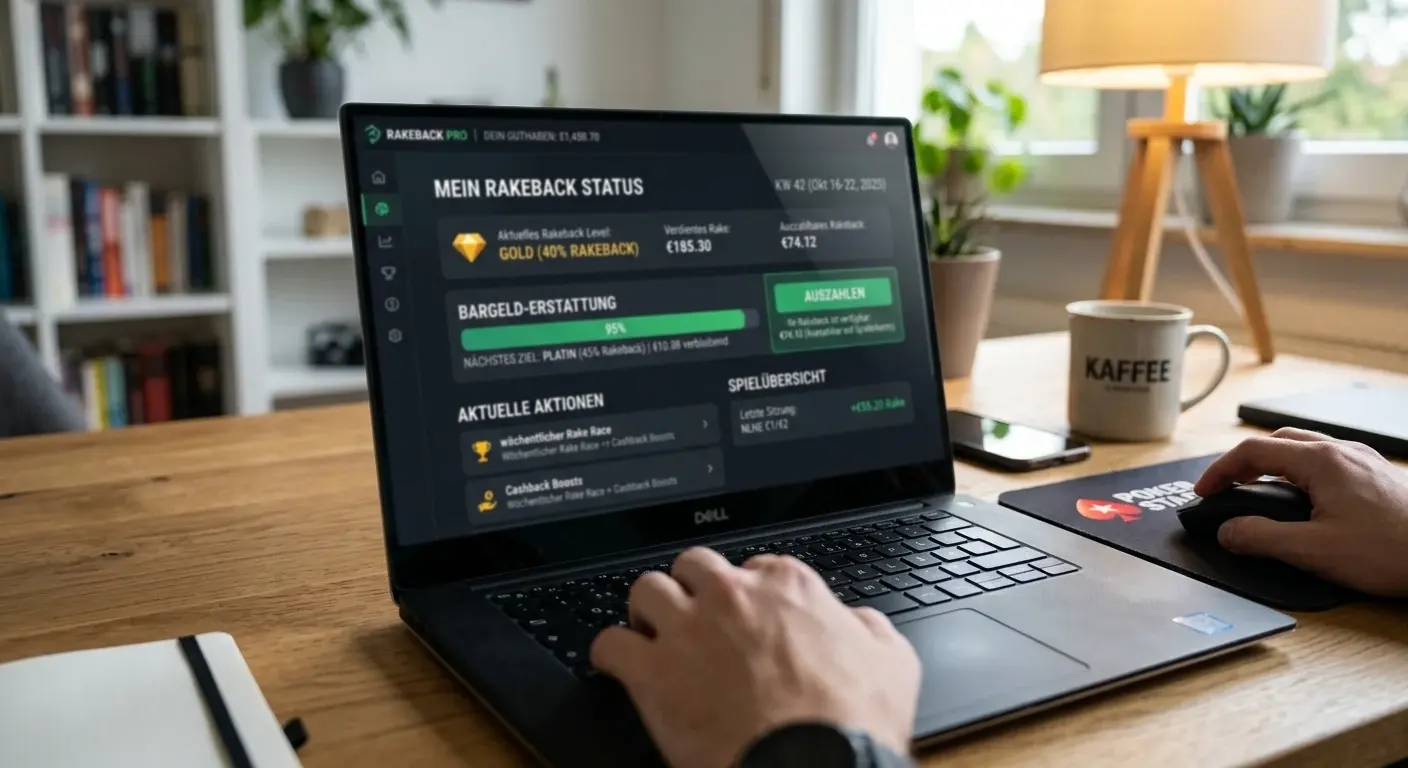 Hand schreibt Seed Phrase auf Papier mit Ledger-Wallet im Hintergrund