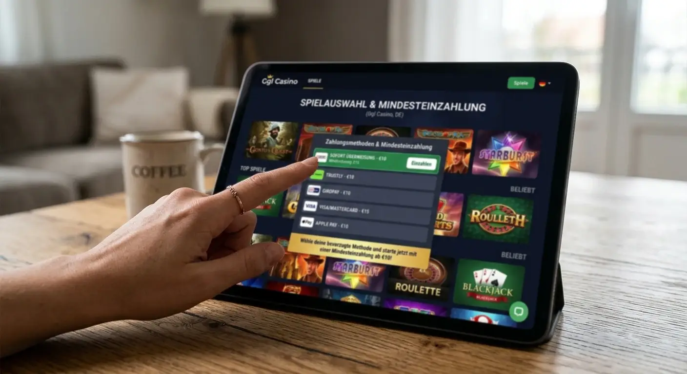 Spielauswahl Ggl Casino Mindesteinzahlung