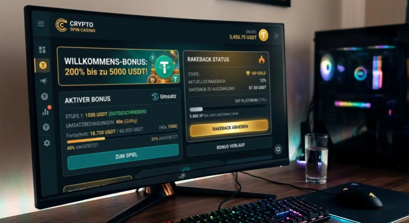 Vergleichstabelle der besten Tether-Casinos mit Lizenzen und Auszahlungszeiten