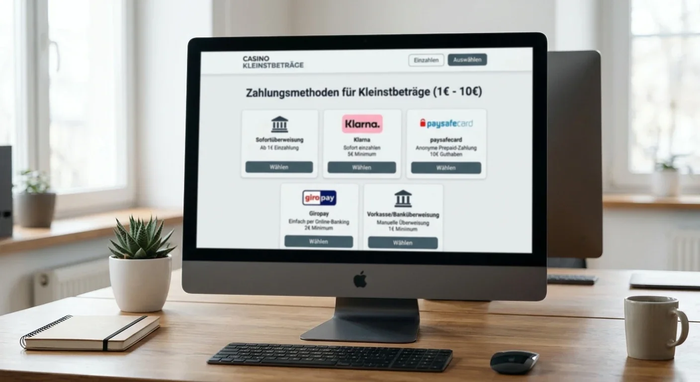 Zahlungsmethoden Kleinstbetrag Online Casino