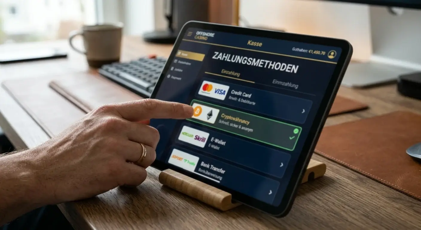Zahlungsmethoden Offshore Casino